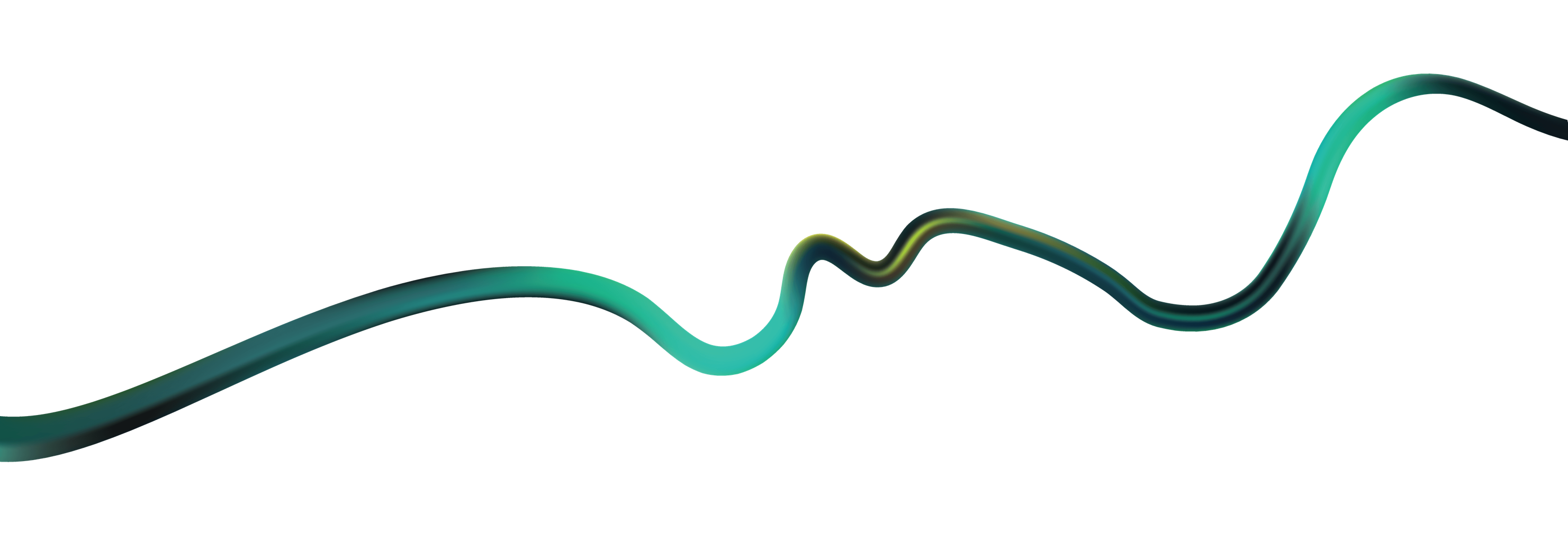 Wavy abstract graphic design element symbolizing growth and flow in email marketing strategies for DTC e-commerce.