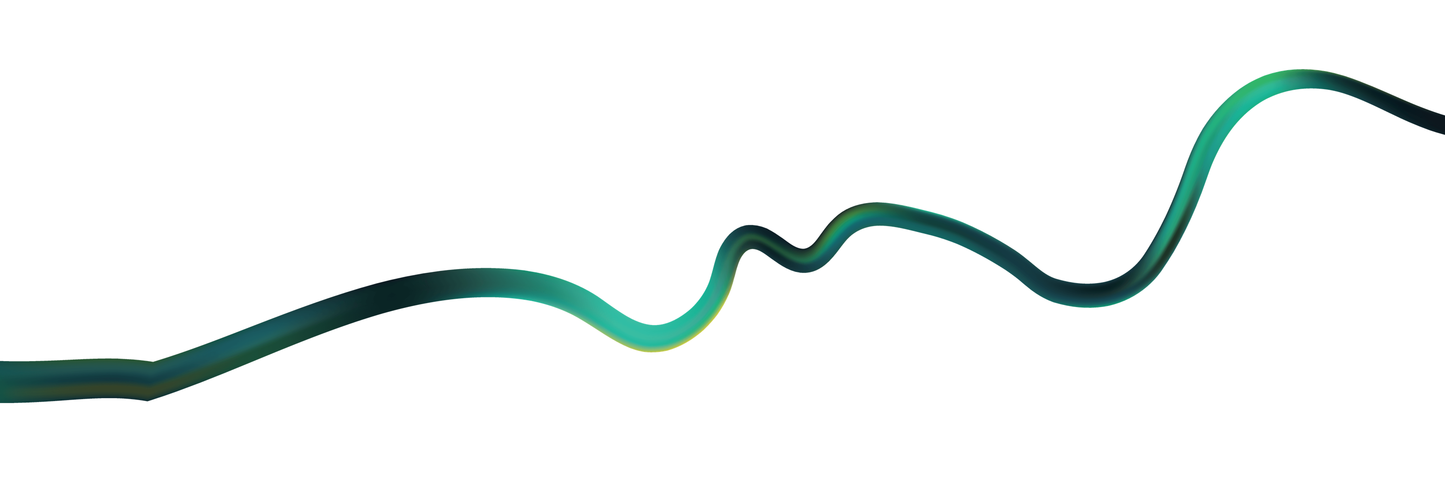 Wavy graphic design element representing dynamic email marketing strategies for DTC e-commerce businesses.