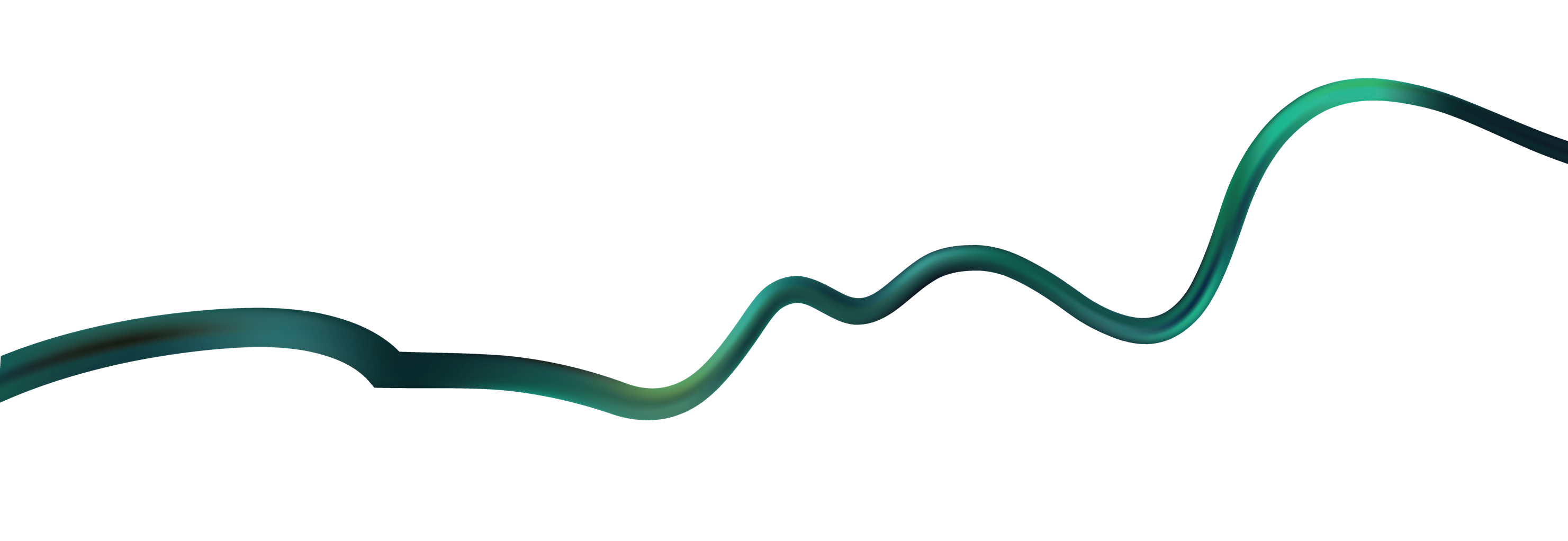 Wavy abstract graphic representing growth and dynamism in email marketing for DTC e-commerce businesses.