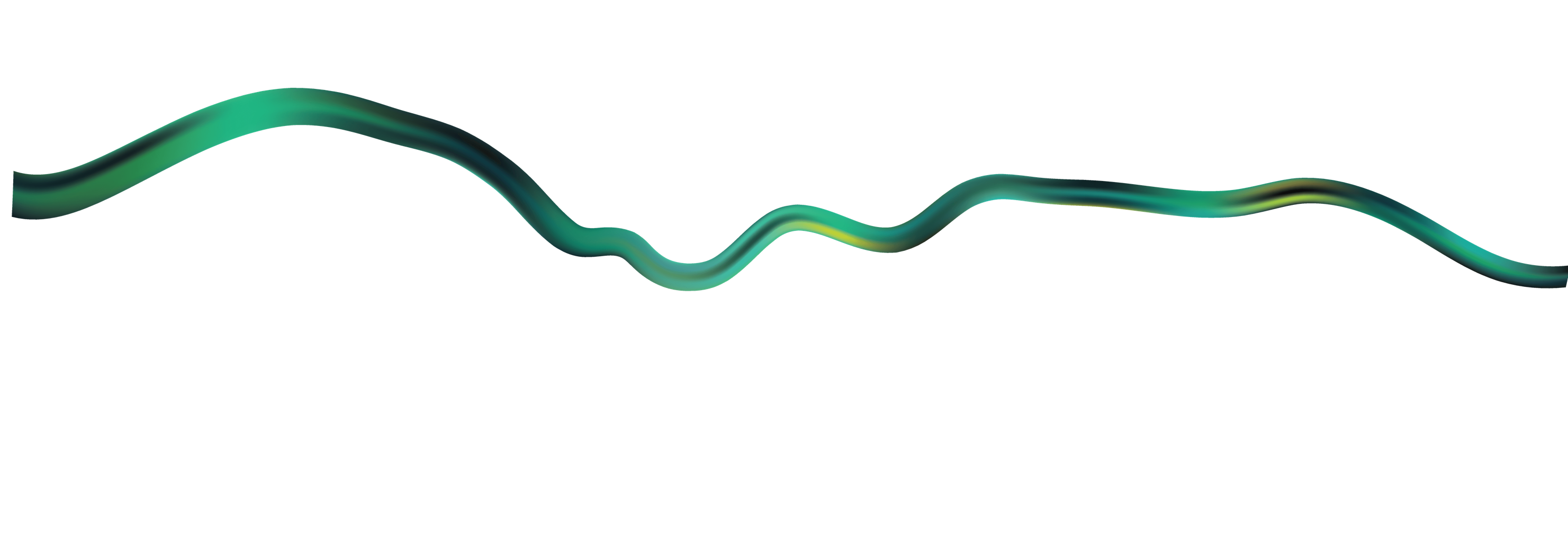 Abstract green wave graphic symbolizing email marketing strategies for DTC e-commerce businesses.