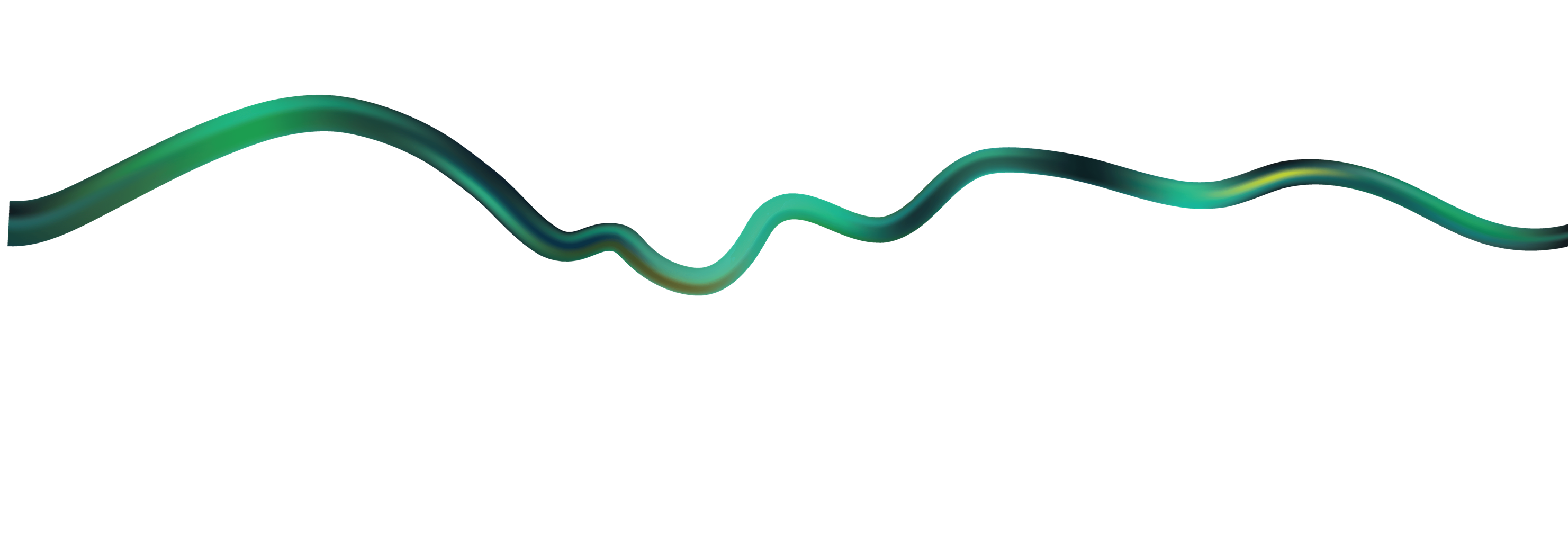 Wavy green graphic representing email marketing strategies for DTC e-commerce businesses, enhancing retention and revenue.